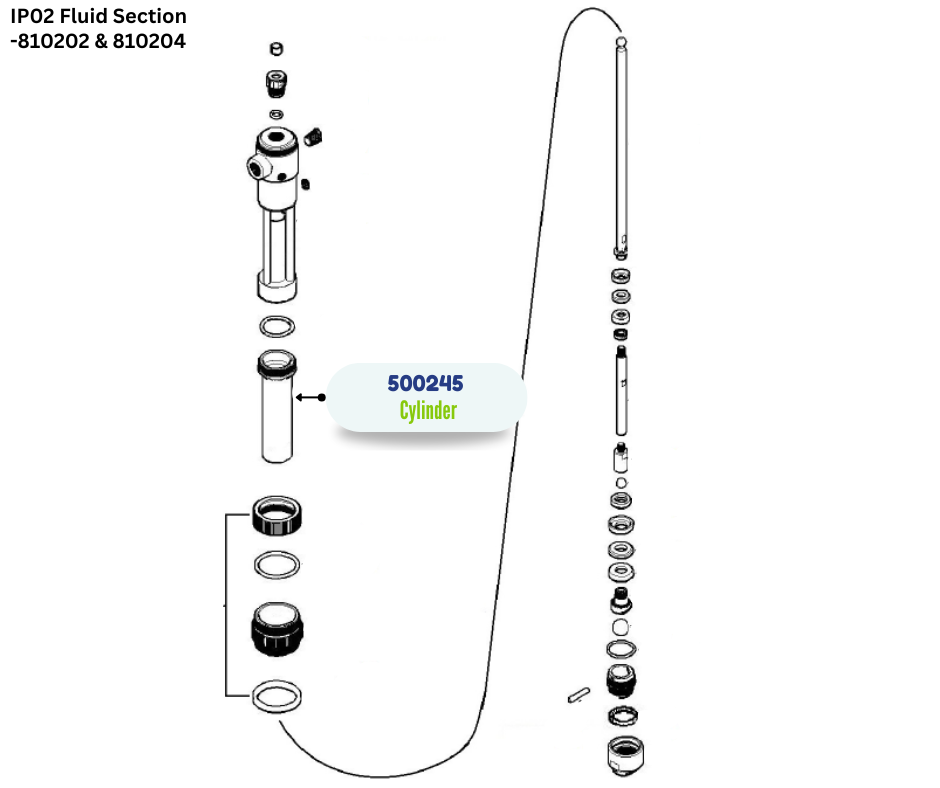 IPM PRESSURE CYLINDER (500245)
