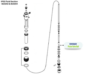 IPM PISTON VALVE BALL (500268)
