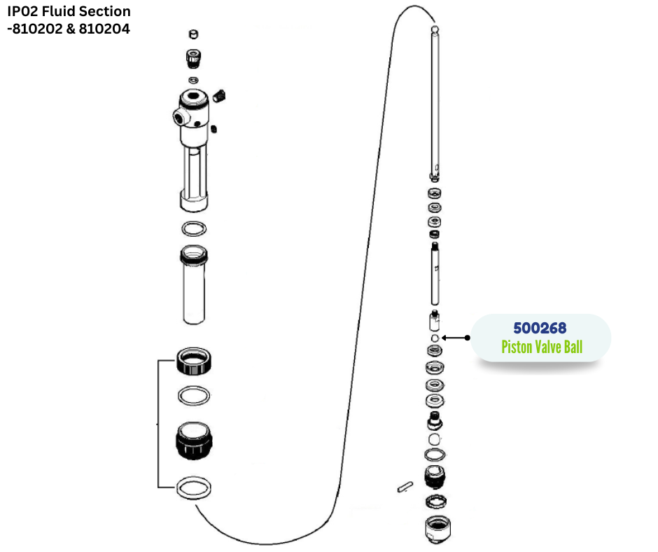 IPM PISTON VALVE BALL (500268)
