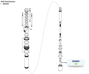 IPM INTAKE VALVE BALL (500269)