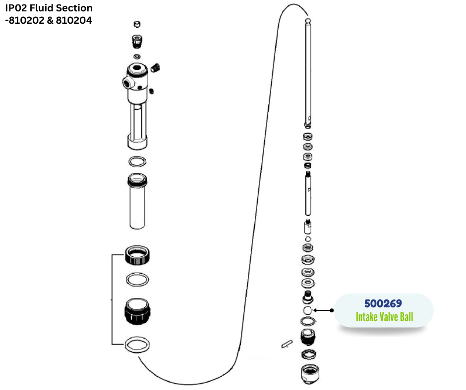 IPM INTAKE VALVE BALL (500269)