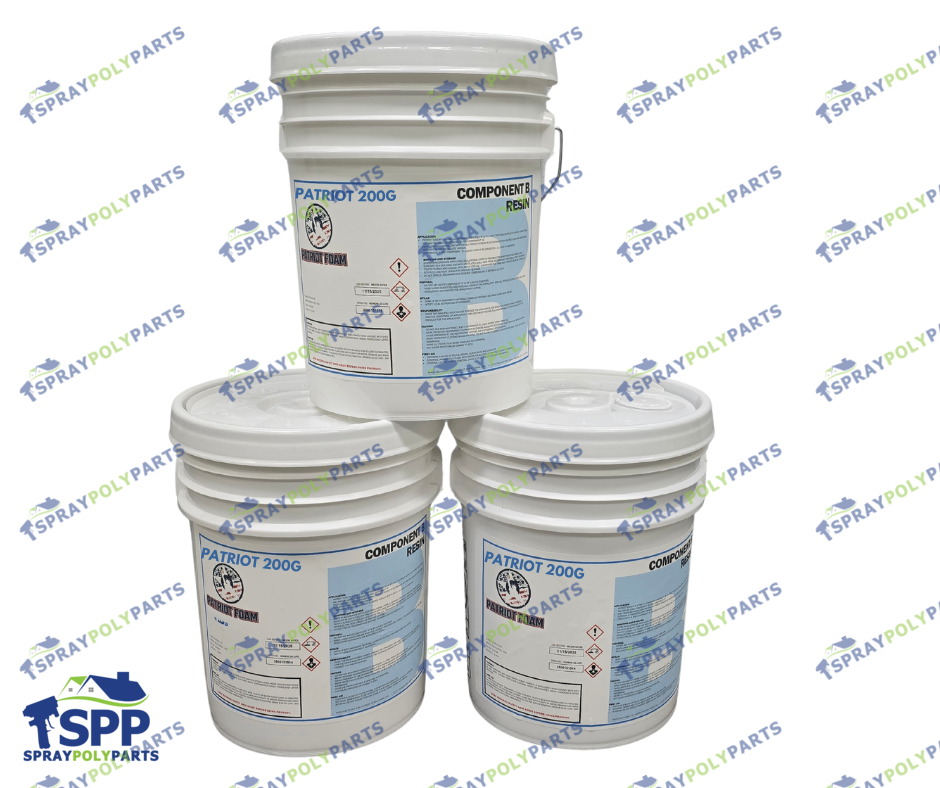 PATRIOT FOAM 200G HFO CLOSED CELL SPRAY FOAM (PF200GHFO5) (PF200G-HFO-5)