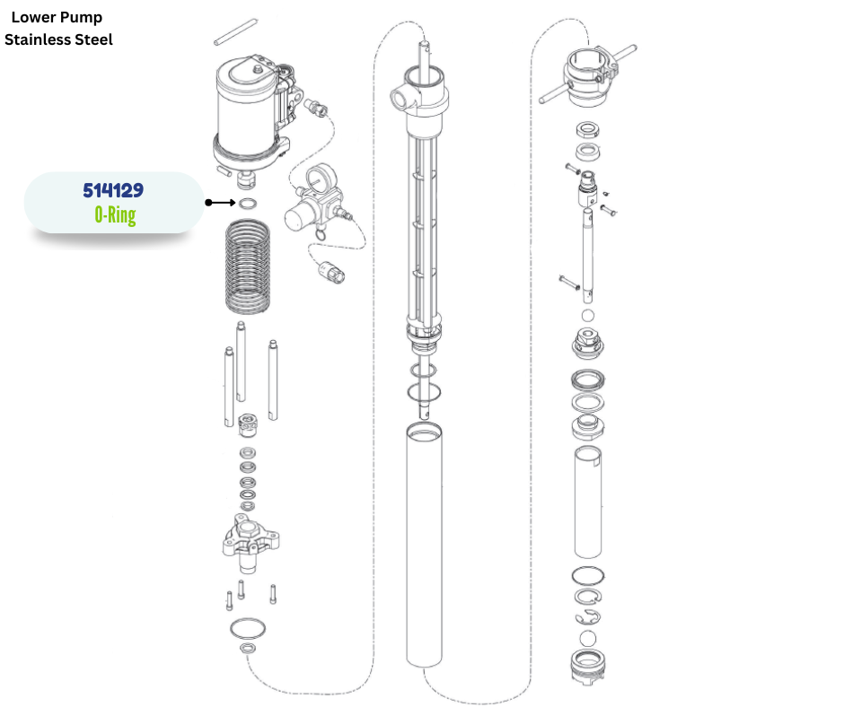 GRACO VITON ORING 118 PACKING(514129)