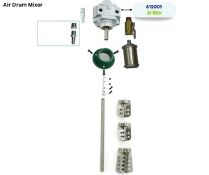 IPM AIR MOTOR FOR DRUM MIXER (612001)