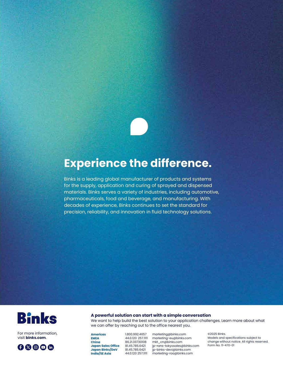 BINKS IS40 INTELLISPRAY PROPORTIONER SPRAY FOAM SYSTEM (341153)