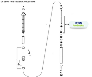 IPM PUMP SHAFT ASSEMBLY (700013)