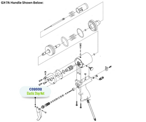GRACO 540 ELASTIC STOP NUT (C02032)