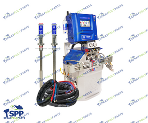 GRACO REACTOR 3 EXP2 ELITE TIER POLYUREA PROPORTIONER PACKAGE 300 FT INTERNAL HOSE 60HZ/TRANSFER PUMP(CHR387)