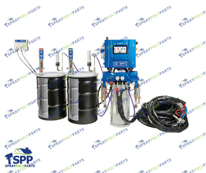 GRACO REACTOR 3 EXP1 ELITE TIER POLYUREA PROPORTIONER PACKAGE 50 FT INTERNAL HOSE 10KW /E1 TRANSFER PUMP(CSR322)