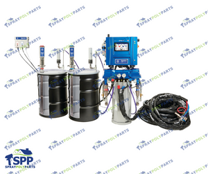 GRACO REACTOR 3 E-30 ELITE TIER SPRAY FOAM PROPORTIONER PACKAGE 50FT INTERNAL HOSE/E1 TRANSFER PUMP 15KW (CSR332)