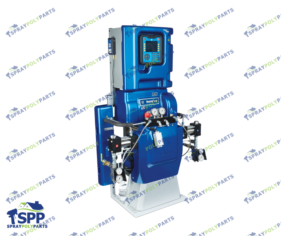 GRACO REACTOR 2 HXP2 SPRAY FOAM PROPORTIONER PACKAGE W/5 HOSES 15KW /230V(EHH062)