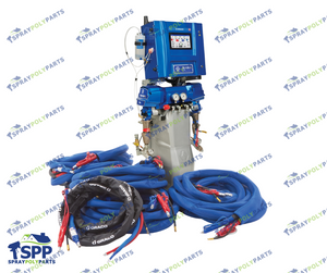 GRACO REACTOR 3 E-20 ELITE TIER SPRAY FOAM PROPORTIONER PACKAGE 200FT EXTERNAL HOSE  10KW (EHR312)