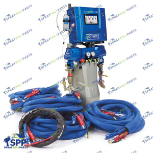 GRACO R3 EXP2 STANDARD TIER POLYUREA PROPORTIONER PACKAGE, 200 FT EXTERNAL HEATED HOSE, 15 KW (EHR340)