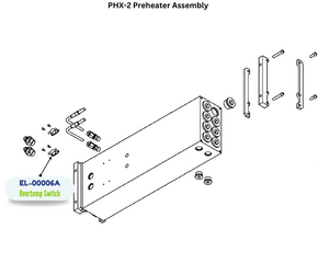 PMC THERMAL LIMIT OVERTEMP SWITCH (EL00006A) (EL-00006A)