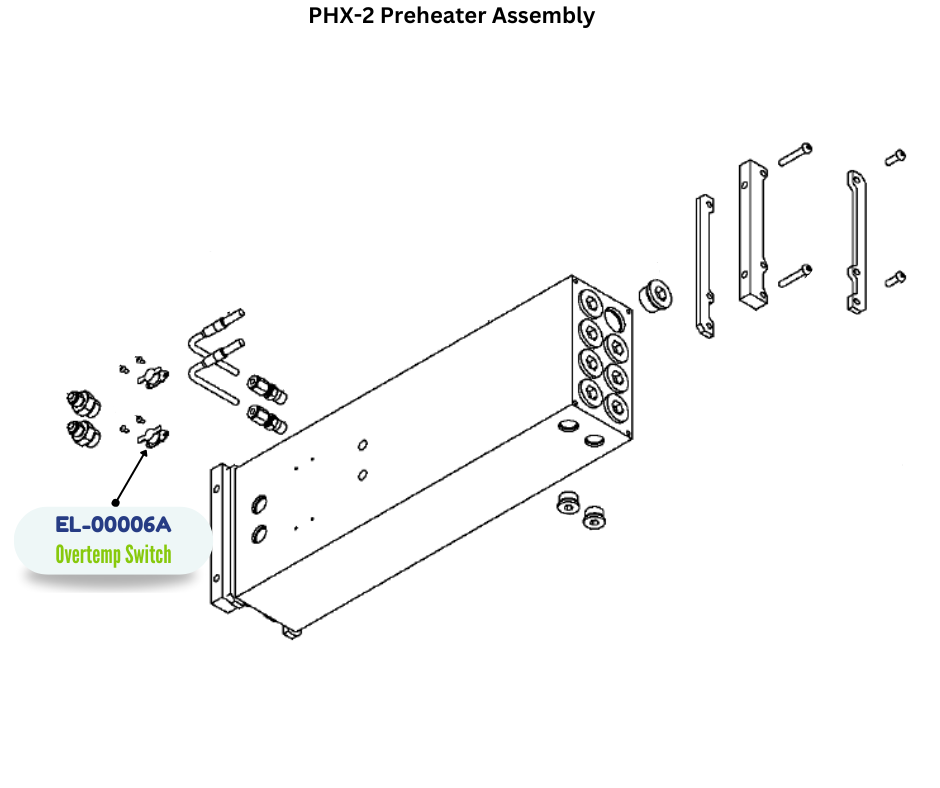 PMC THERMAL LIMIT OVERTEMP SWITCH (EL00006A) (EL-00006A)