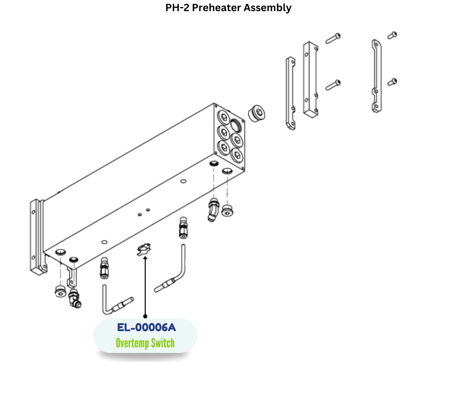 PMC THERMAL LIMIT OVERTEMP SWITCH (EL00006A) (EL-00006A)