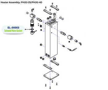 PMC SOLENOID VALVE CONN GASKET (EL00053) (EL-00053)