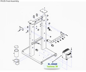 PMC 70V TRANSFORMER (EL05228) (EL-05228)