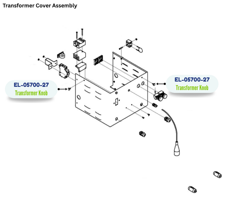 PMC TRANSFORMER KNOB ASSY (EL0570027) (EL-05700-27)