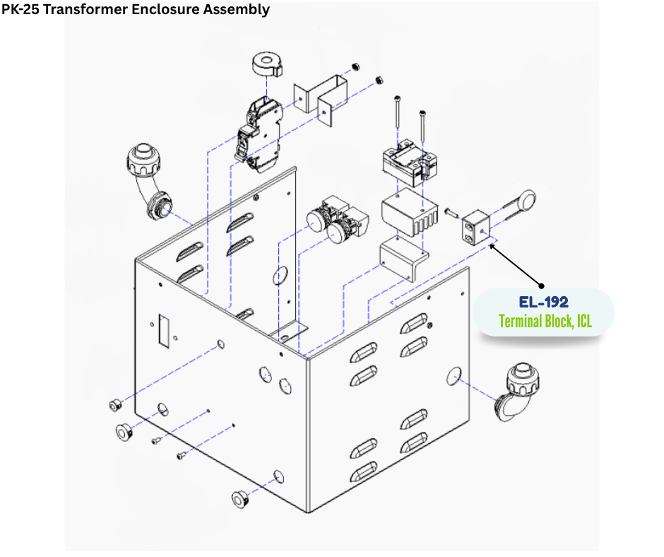 PMC ICL TERMINAL BLOCK (EL192) (EL-192)