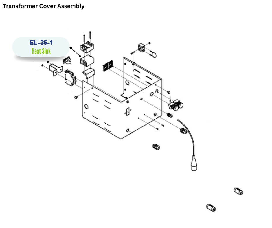 PMC HEAT SINK (EL351) (EL-35-1)