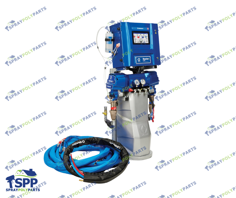 GRACO REACTOR 3 EXP1 STANDARD TIER POLYUREA PROPORTIONER PACKAGE 50 FT EXTERNAL HOSE 10KW (ESR320)