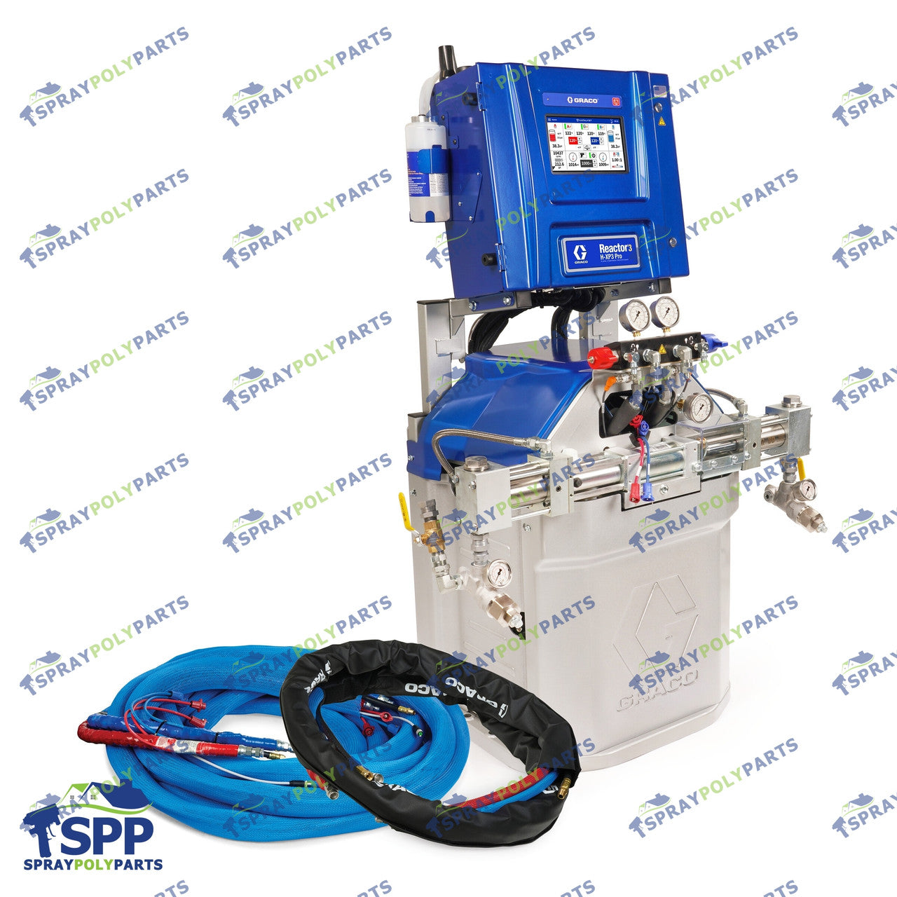 GRACO R3, H50, PRO W/50 FT EXTERNAL  HEATED HOSE, 10 FT WHIP (ESR375)