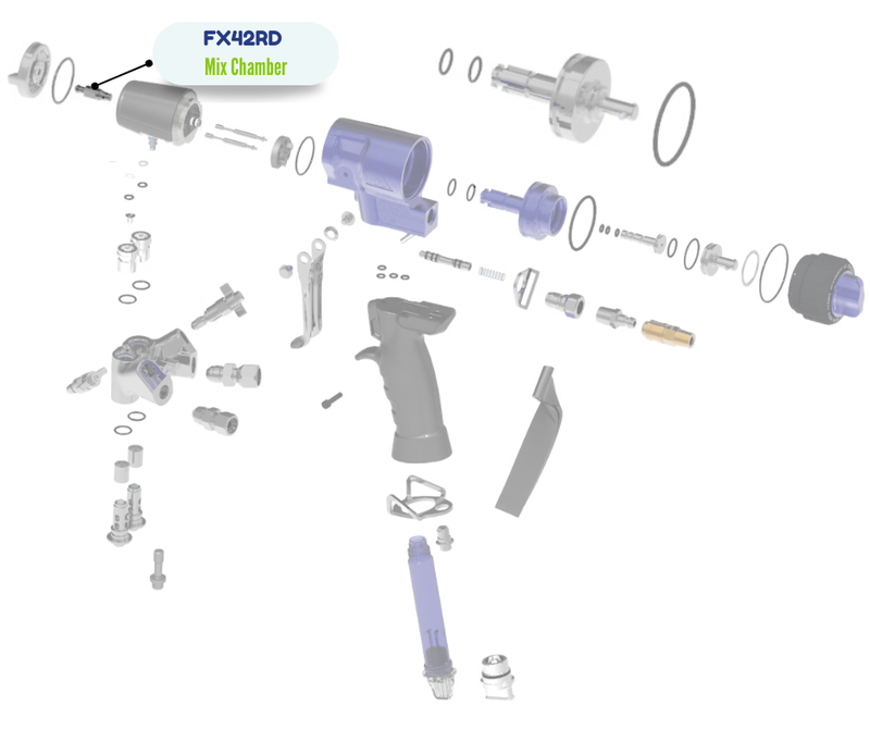 4242 FUSION FX MIX CHAMBER KIT (FX42RD)