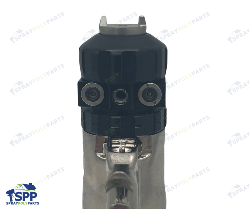 GRACO ROUND FUSION AIRPURGE GUN W/02 MIX CHAMBER & 0.052 IN (1.3MM) ORIFICE SIZE (246102)