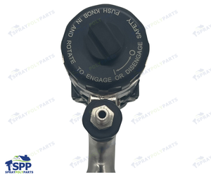 GRACO ROUND FUSION AIRPURGE GUN W/02 MIX CHAMBER & 0.052 IN (1.3MM) ORIFICE SIZE (246102)