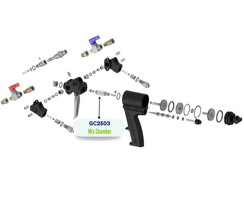 03 RND P2 MIX CHAMBER KIT (GC2503)