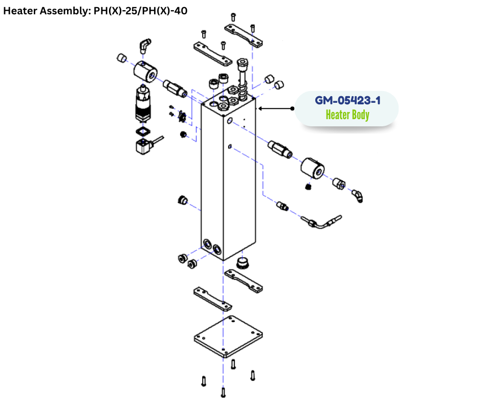 PMC BODY HEATER (GM054231) (GM-05423-1)
