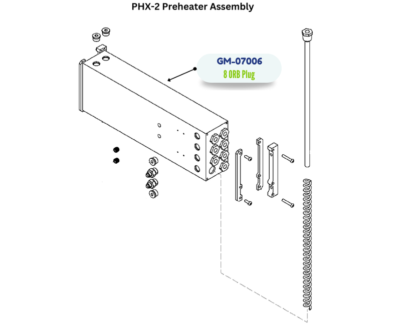 HEATER BODY (GM07006) (GM-07006)