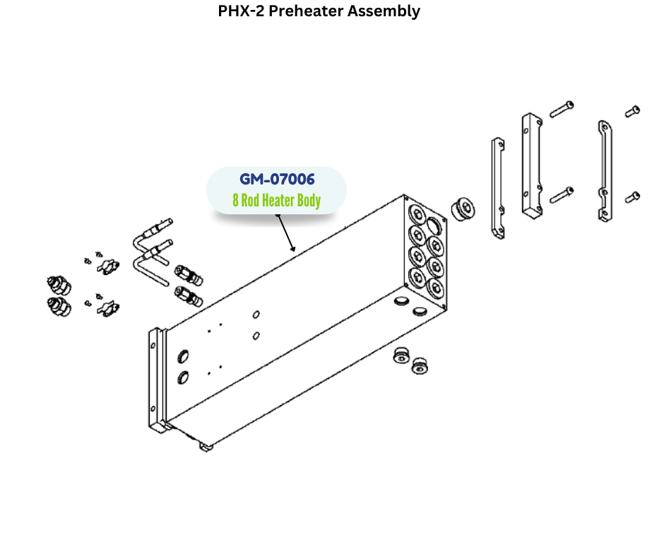 HEATER BODY (GM07006) (GM-07006)