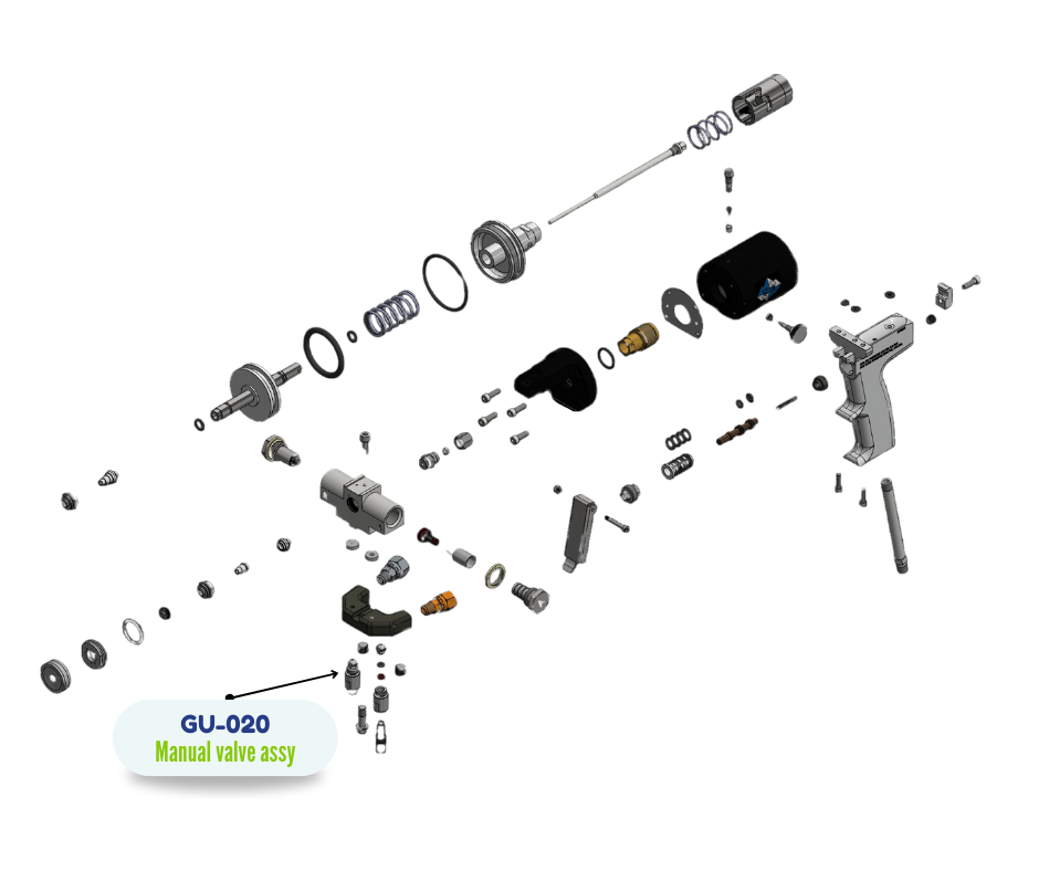 MANUAL VALVE ASSY (GU-020)