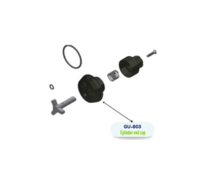 CYLINDER END CAP, AP2/3 (GU803) (GU-803)
