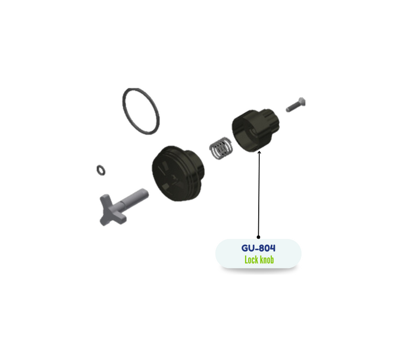 LOCK KNOB, AP 2/3 (GU804) (GU-804)