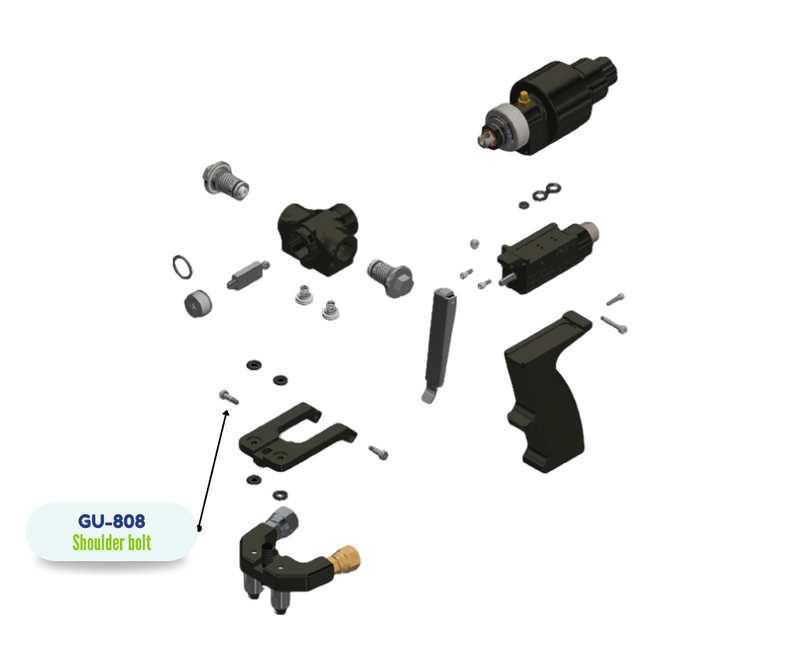 SHLDR BOLT, #632x0.188, 188SS (GU808) (GU-808)