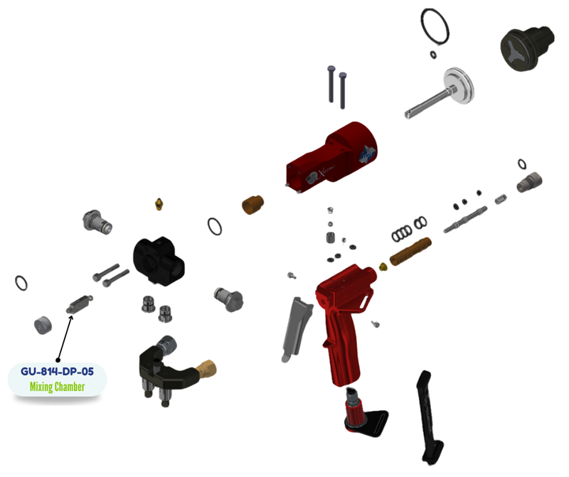 CHAMBER, 05 W/DRILLS, DP (GU814DP05) (GU-814-DP-05)