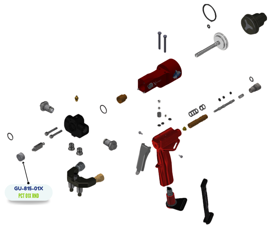 PCT 01.5 RND W/DRILLS (GU81501X) (GU-815-01X)