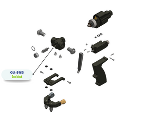 GUN BLOCK, STEEL, AP2 (GU816S) (GU-816S)