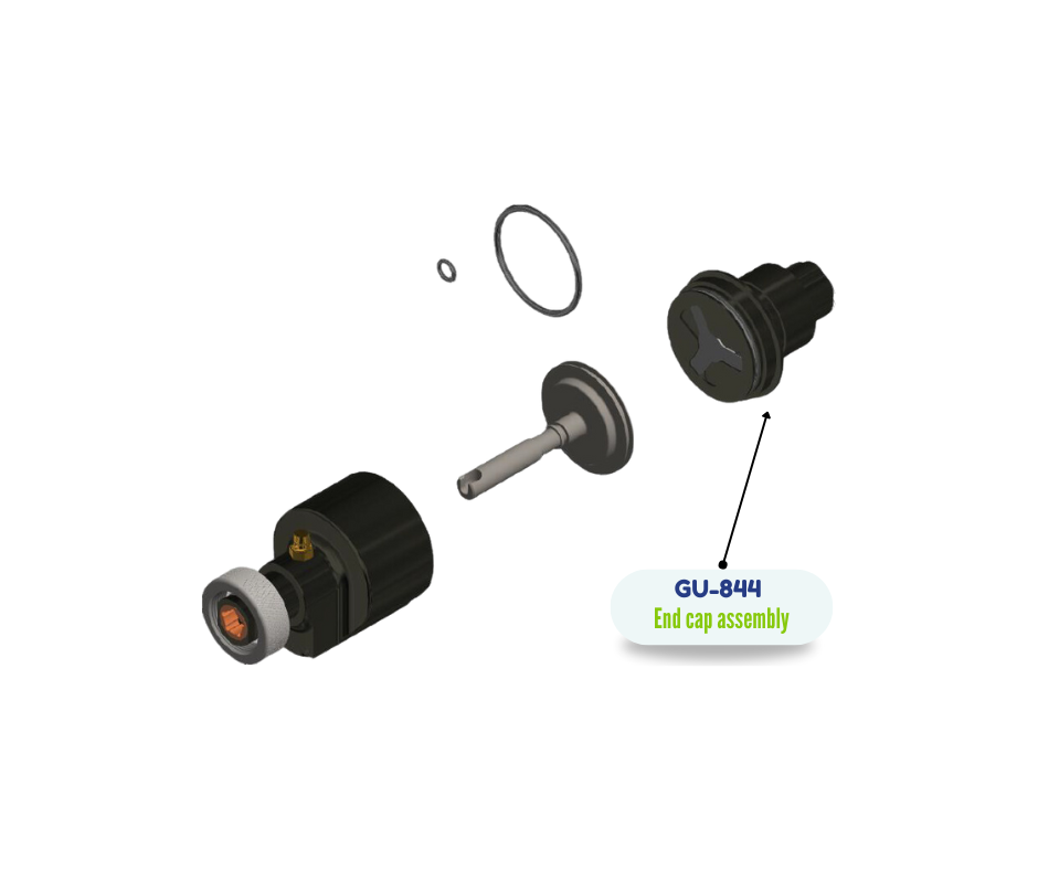 XTREME, END CAP ASSEMBLY, AP2/3 (GU844) (GU-844)
