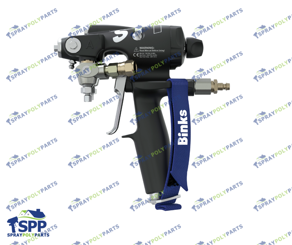 BINKS ST1 #15 COMPLETE  SPRAY GUN KIT (336508)