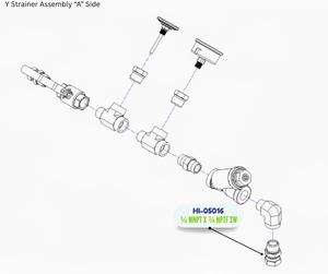 PMC 3/4 NPTM X 3/4 NPTF SW (HI05016) (HI-05016)
