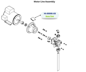 PMC ACCESS COVER (HI0000503) (HI-00005-03)