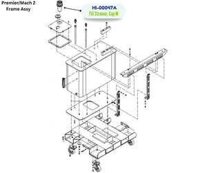 PMC CAP M HYDRAULIC FILL STRAINER (HI00047A) (HI-00047A)