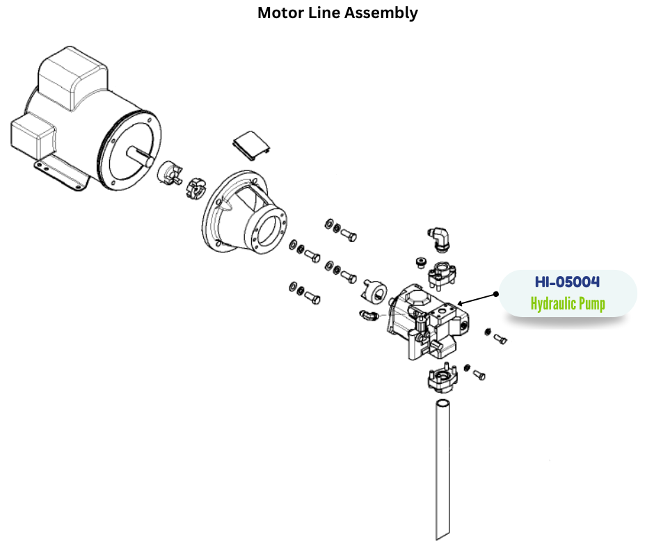 HYDRAULIC PUMP, 18CC (HI05004) (HI-05004)