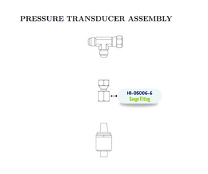 PMC PARKER6 G6XS GAUGE FITTING (HI050066) (HI-05006-6)