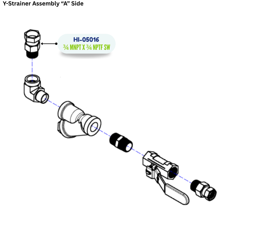 PMC 3/4 NPTM X 3/4 NPTF SW (HI05016) (HI-05016)