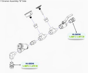 PMC 3/4 NPTM X 3/4 NPTF SW (HI05016) (HI-05016)